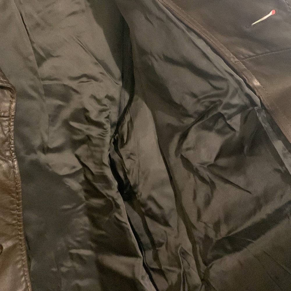 Vintage Men's Patchwork Leather Jacket - image 7